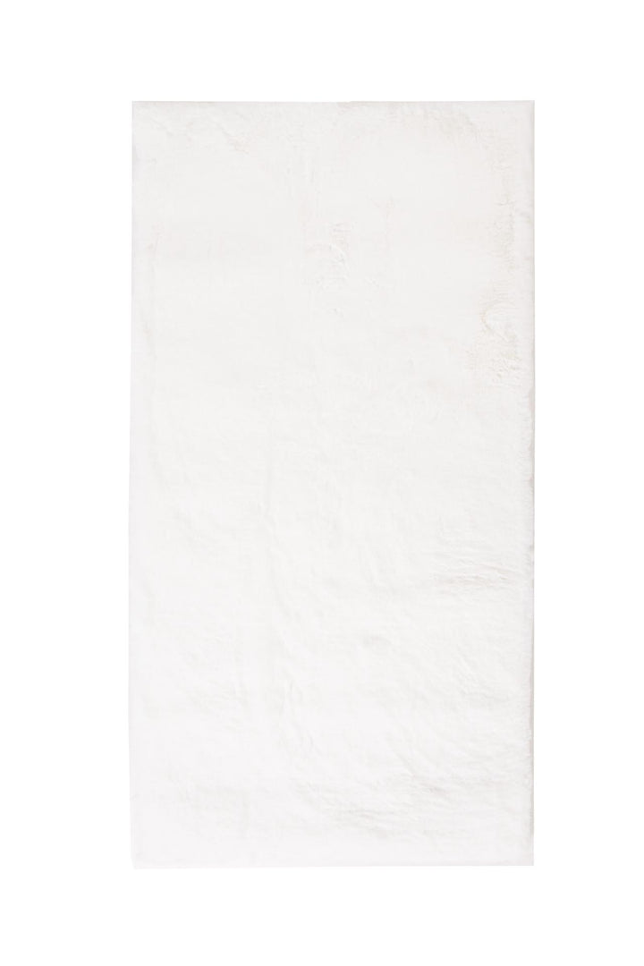 Γούνινο Χαλί Άσπρο Συνθετικη Γούνα Bunny Royal Carpet 0.67X2.00
