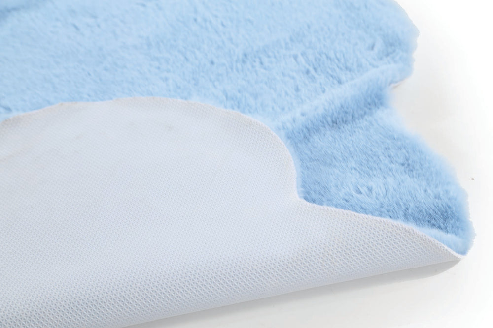 Παιδικό Γούνινο Χαλί Μπλε Καρδιά Bunny Kids Royal Carpet 1.00X1.00