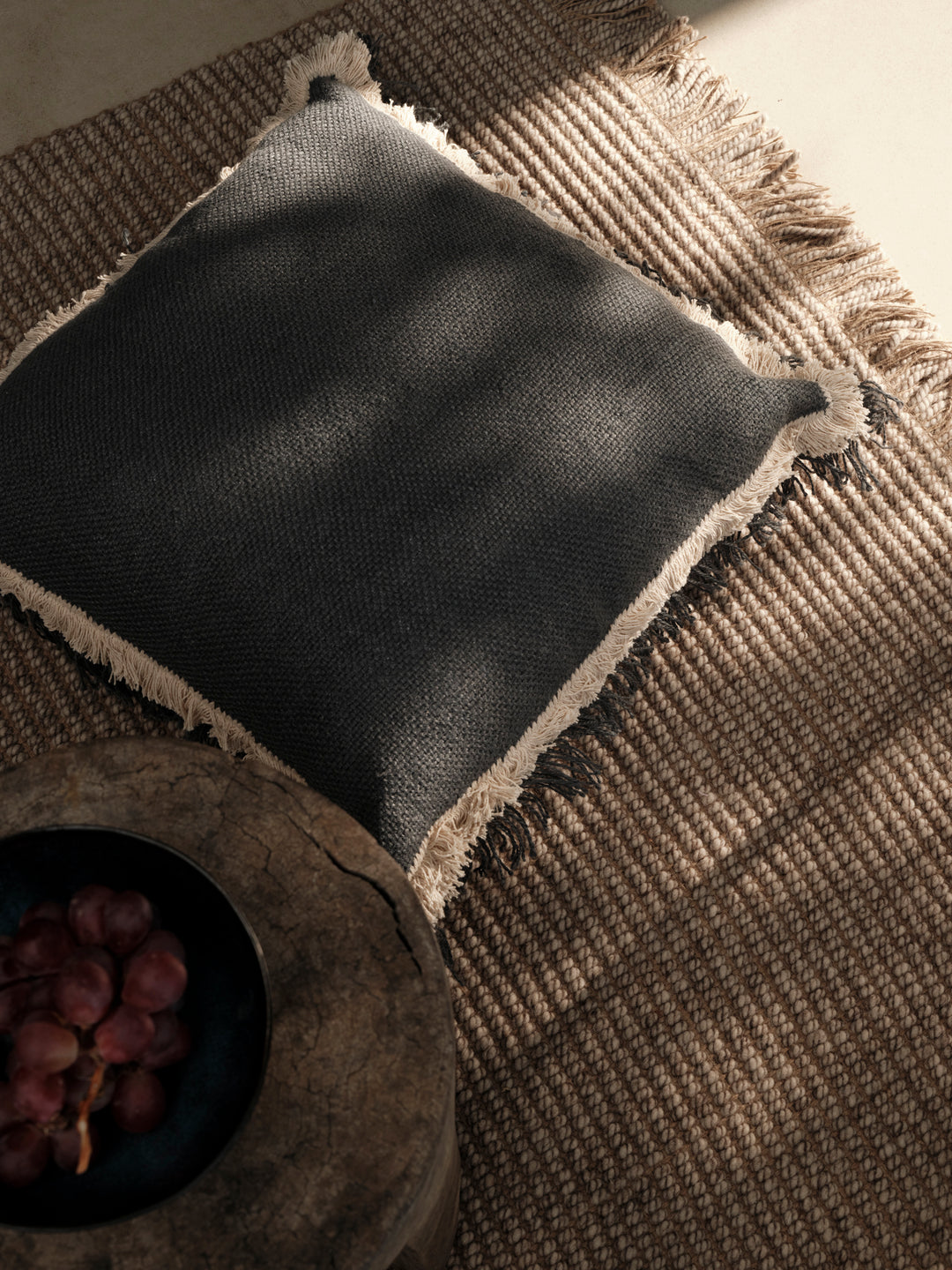 Διακοσμητικό Μαξιλάρι Ανθρακί Klingon 60X60 Nef-Nef Homeware
