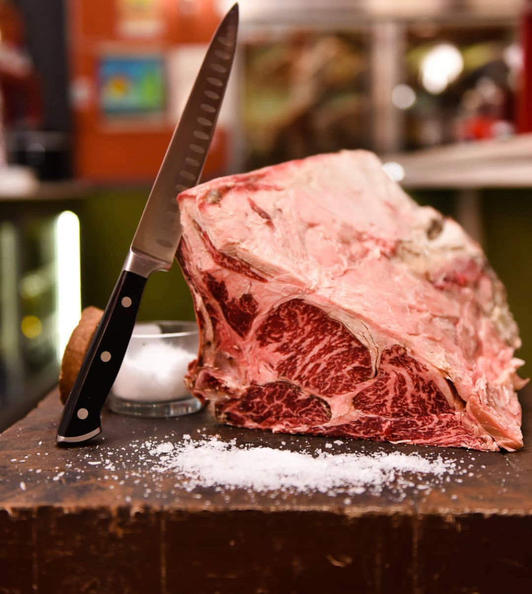Μαχαίρι Ανοξείδωτο 2.3mm Με Λεπίδα 3CR14 Santoku Butcher Estia