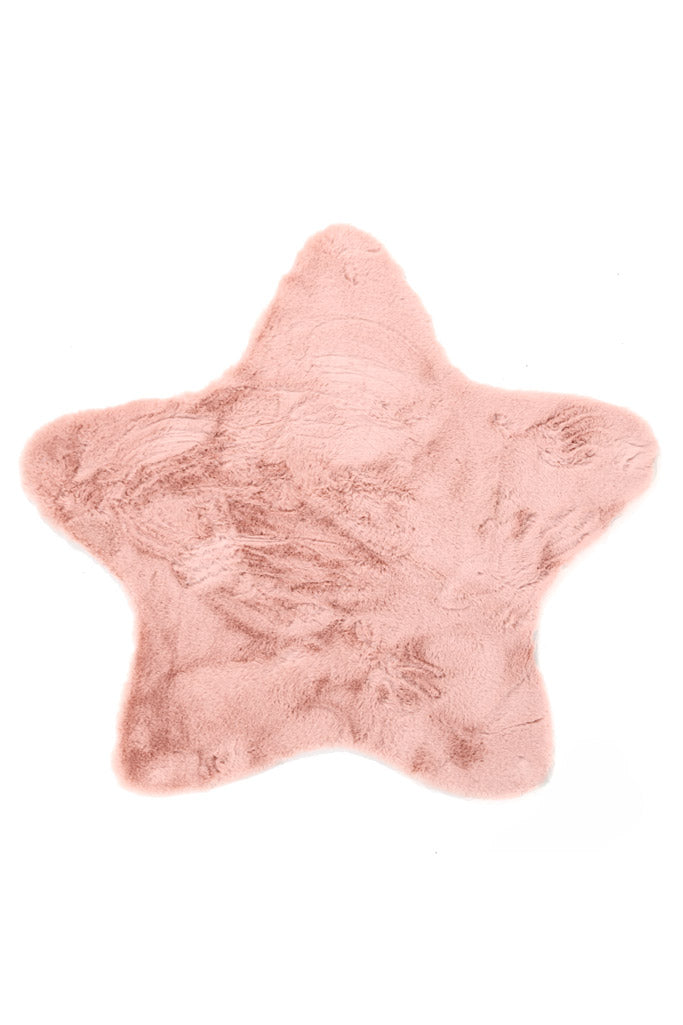 Παιδικό Γούνινο Χαλί Ροζ Αστέρι Bunny Kids Royal Carpet 1.00X1.00