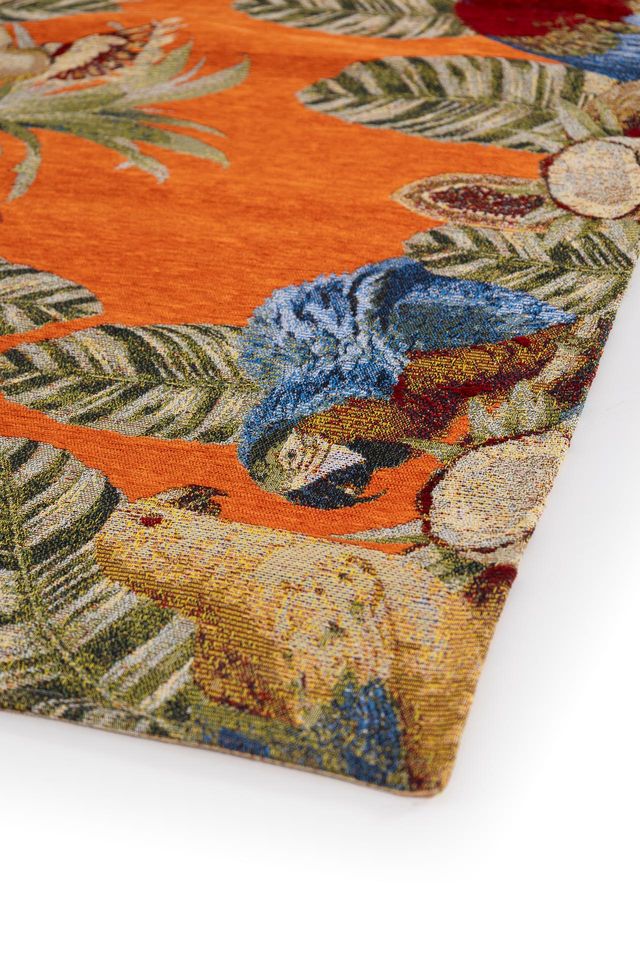 Χαλί Αντιολισθητικό Πορτοκαλί Canvas Royal Carpet (712 O)