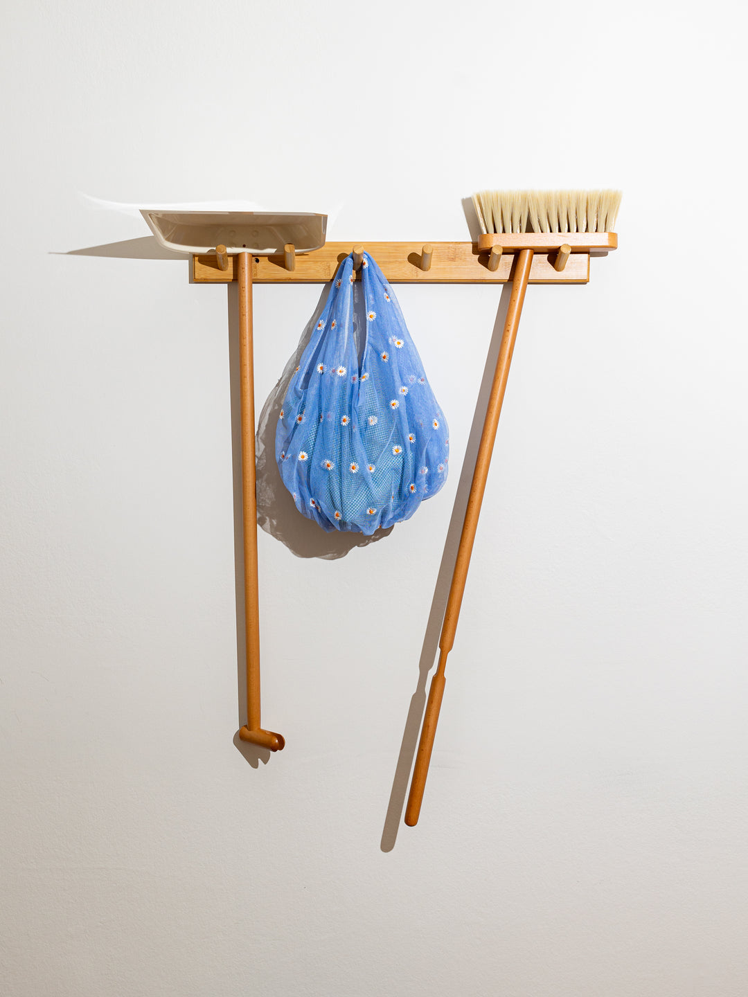 Κρεμάστρα Τοίχου 6 Θέσεων Bamboo Estia
