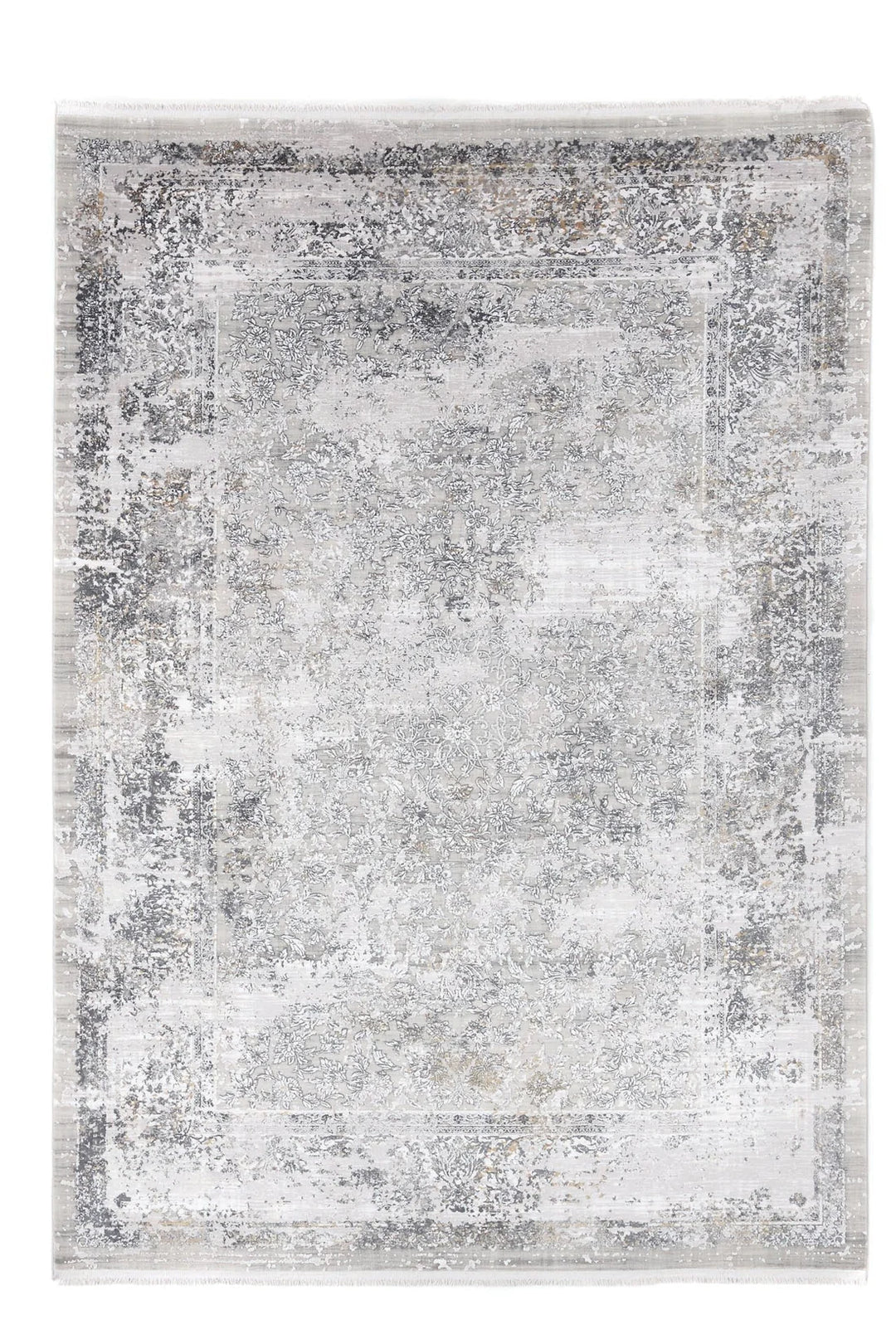 Vintage Χαλί Ανθρακί Bamboo Silk Royal Carpet 160X230 (5987A)