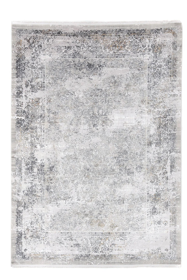 Vintage Χαλί Ανθρακί Bamboo Silk Royal Carpet 160X230 (5987A)
