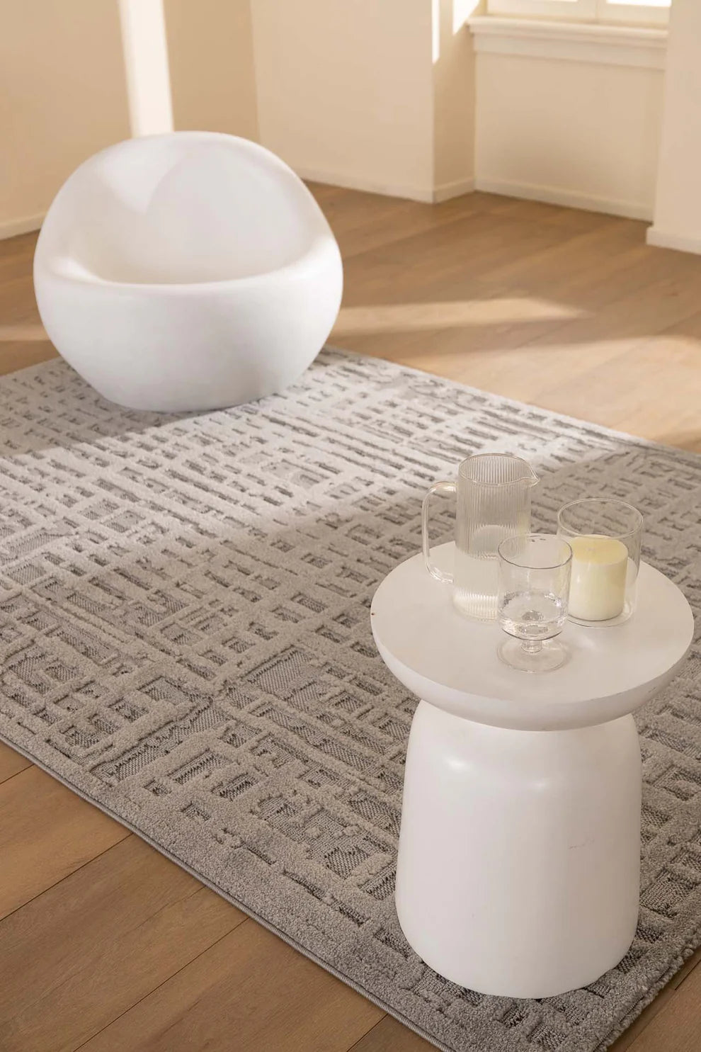 Μοντέρνο Χαλί Γκρι Chiara Royal Carpet 200X250 (62001 A)