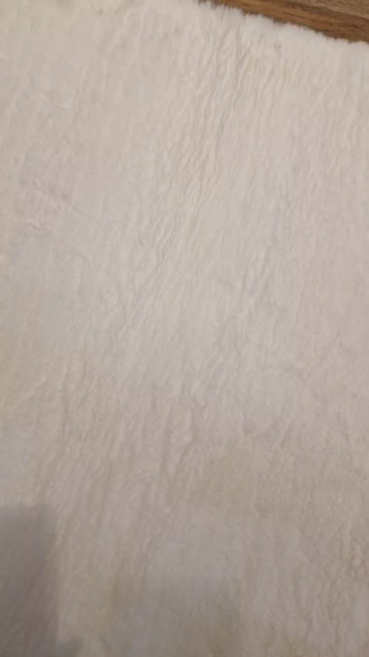 Γούνινο Χαλί Λευκό Συνθετικη Γούνα Bunny Royal Carpet 2.00X2.50