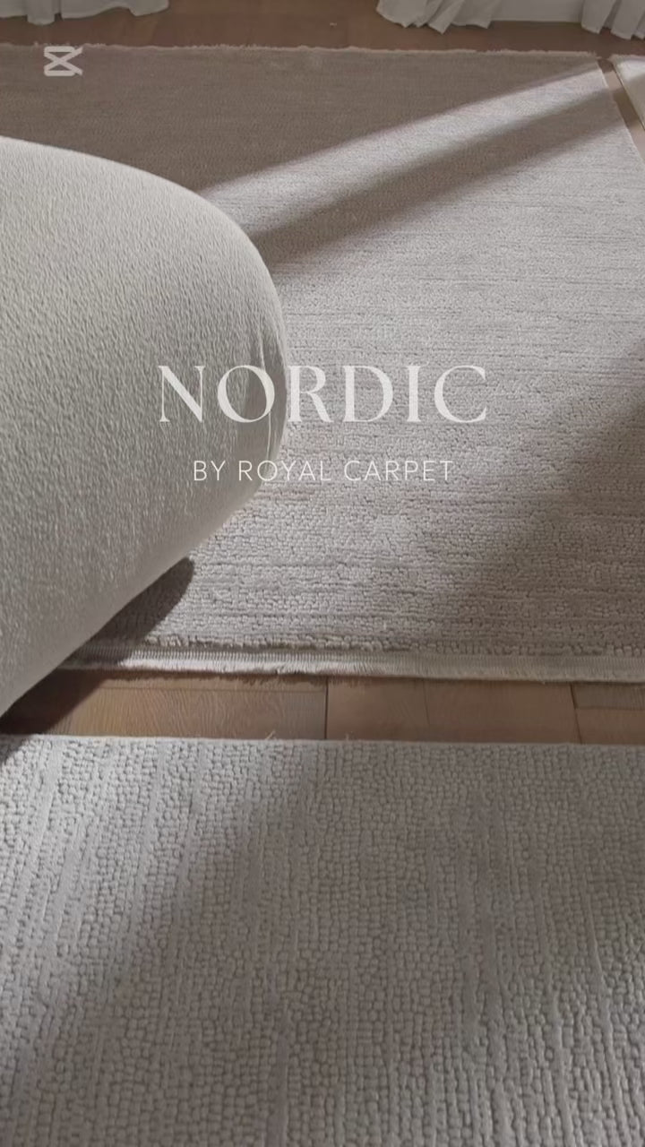 Μοντέρνο Χαλί Γκρι Nordic 240Χ300 Royal Carpet (394F)