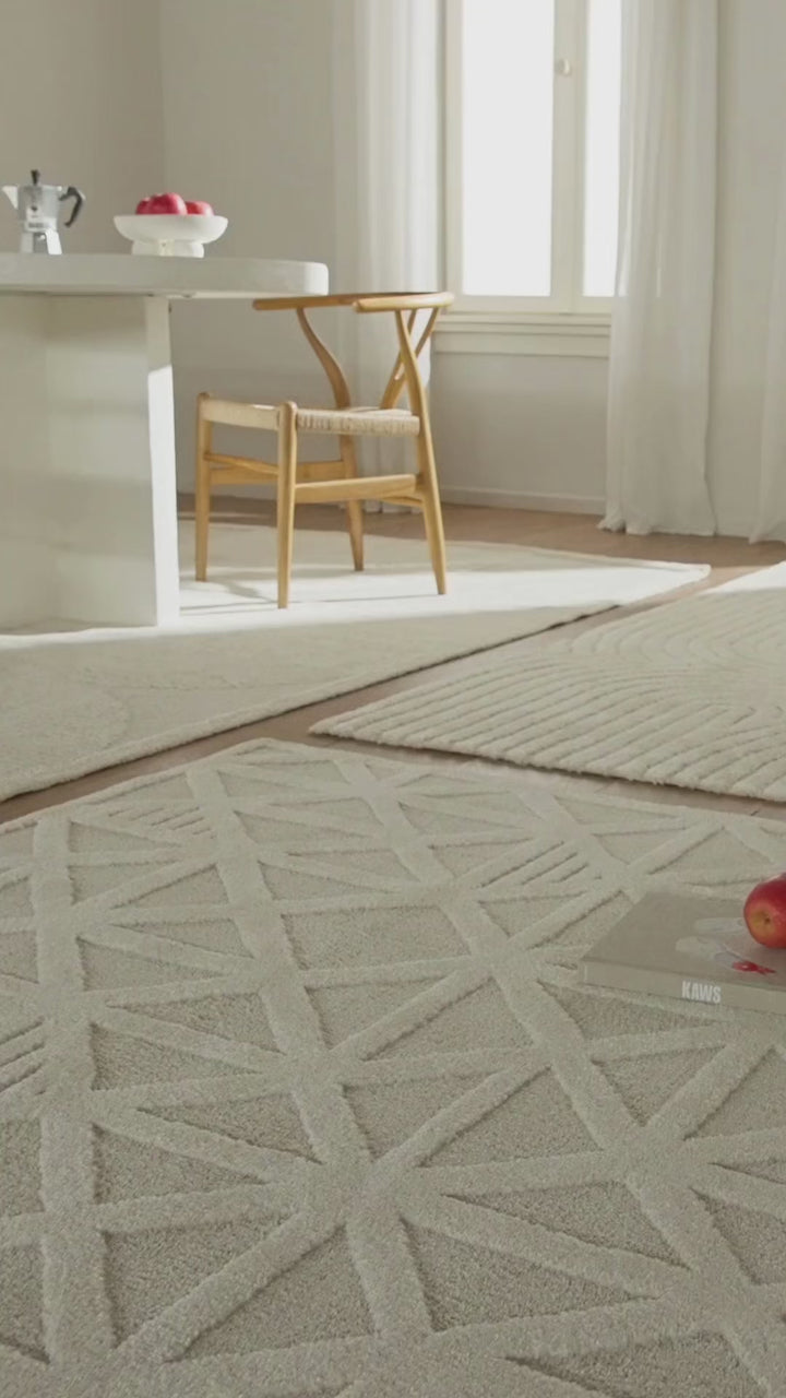 Μοντέρνο Χαλί Εκρού Cocoon 200Χ290 Royal Carpet (59614066)
