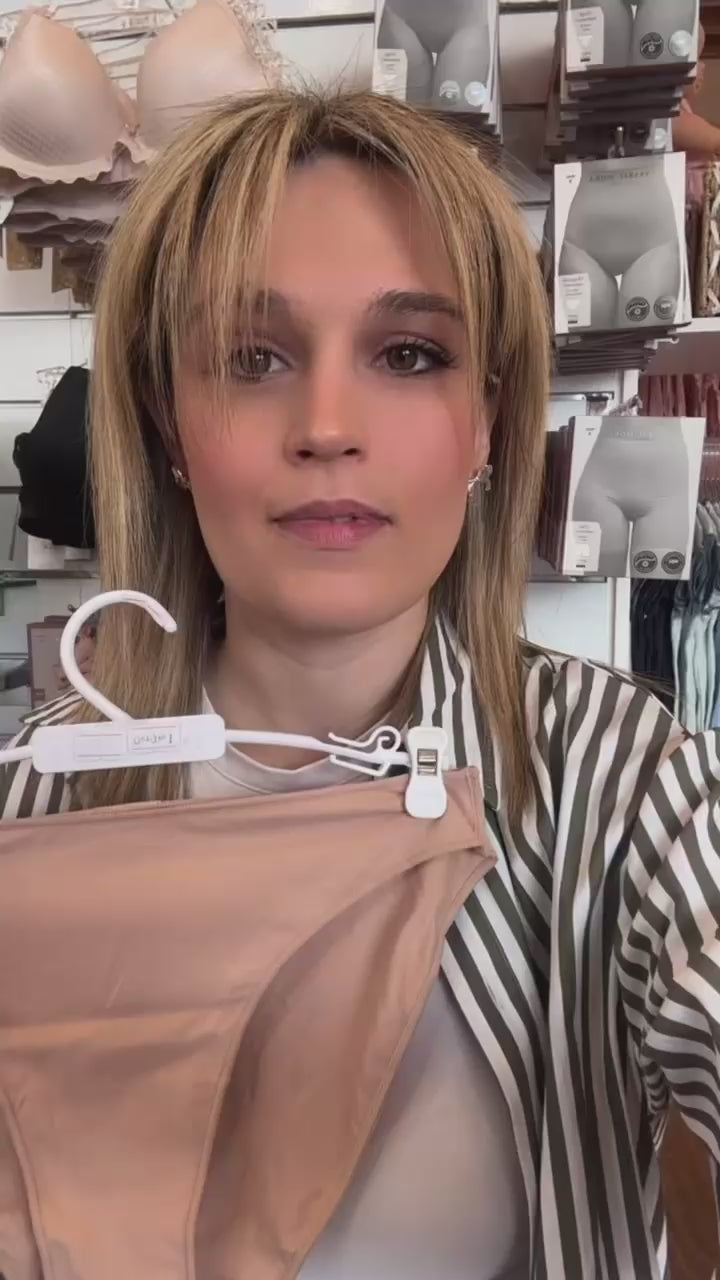 Μπεζ Βαμβακερό Εσώρουχο Mini Ysabel Mora