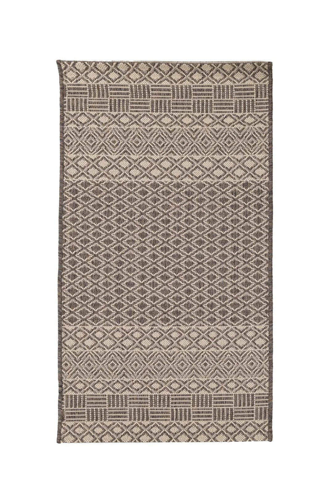 Ψάθινο Πατάκι Μπεζ-Καφέ Sand Royal Carpet 0.67X1.40 (1391E)