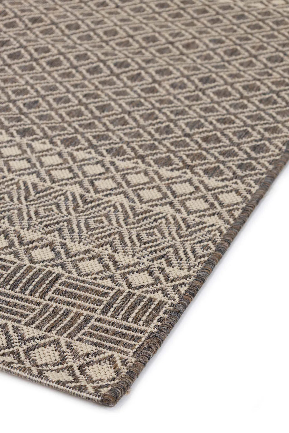 Ψάθινο Πατάκι Μπεζ-Καφέ Sand Royal Carpet 0.67X1.40 (1391E)