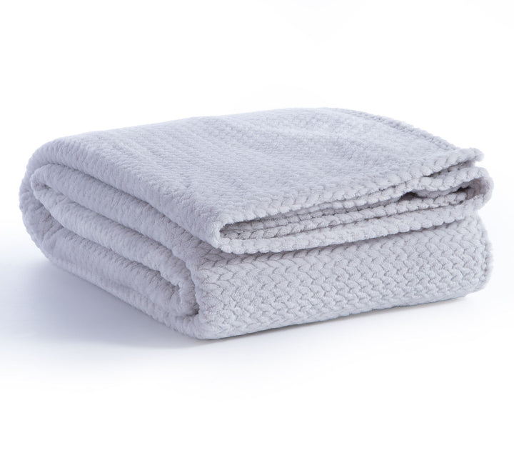Κουβέρτα Fleece Γκρι Worth Μονή Nef-Nef Homeware